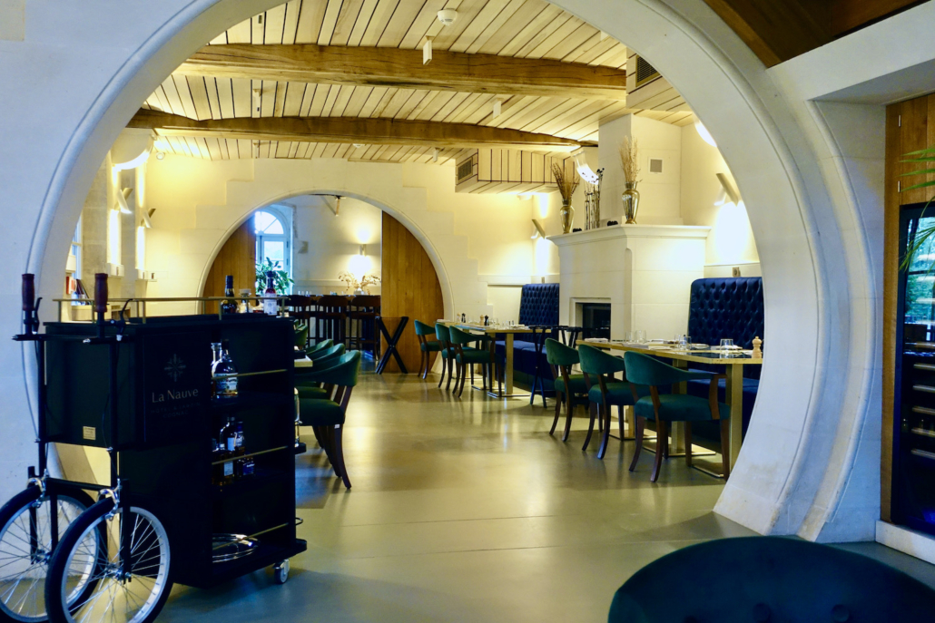 Restaurant Brasserie des Flâneurs at Hotel La Nauve Cognac/France - best restaurants Cognac, Dordogne & Cantal