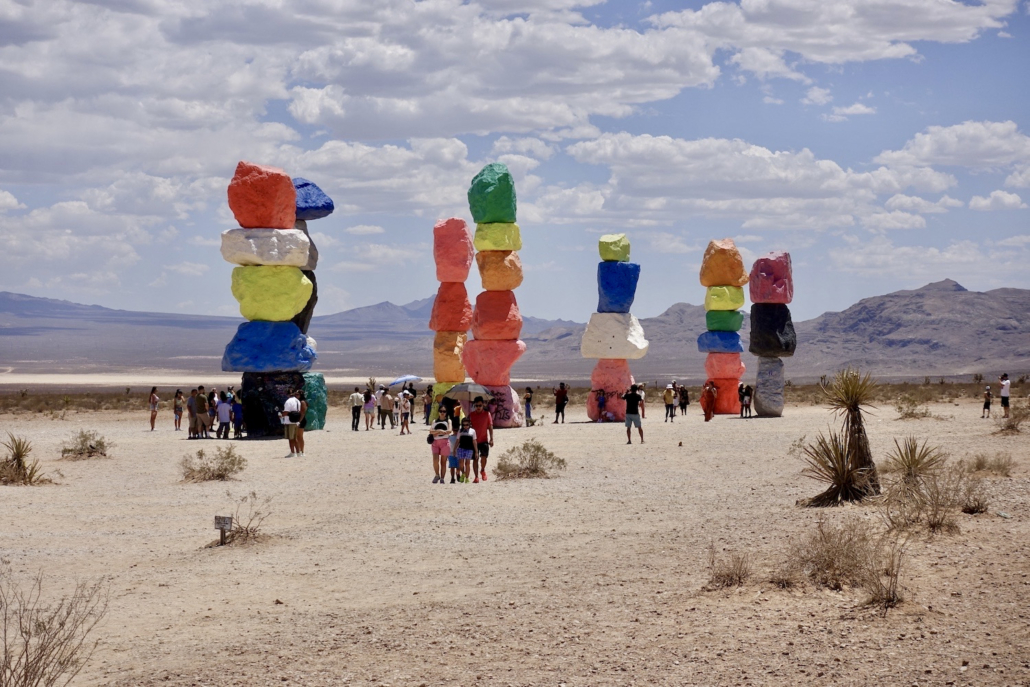 Seven Magic Mountains Las Vegas Nevada USA