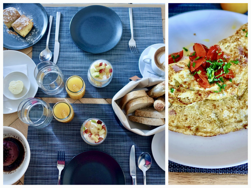 Restaurant Horizon at Hotel Aria Estate Mani, Peloponnese/Greece - best restaurants Peloponnese Fingers